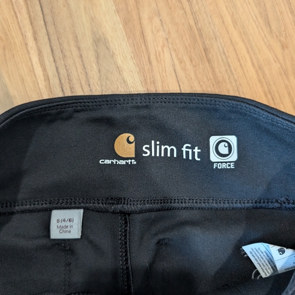 ⭐LAST CHANCE ⭐ Carhartt Force Fitted Utility Midweight Pocket Legging Grey S - Picture 6 of 12